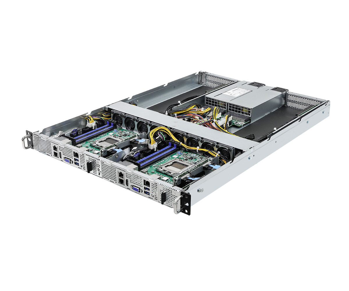 EU Product - Rack 1U2N2G-AM5/2T - 2 Knoten - Cluster - Server - AMD EPYC thumbnail