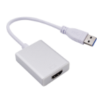 Axiom USB3.0-A/HDMI USB graphics adapter White