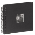 Hama Spiral Album "Fine Art" photo album Black 50 sheets