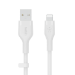 Belkin Cbl Scicone USB-A LTG 2M blc 78.7" (2 m) White