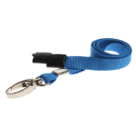 Digital ID 10mm Recycled Light Blue Lanyards with Breakaway and Metal Lobster Clip (Pack of 100)