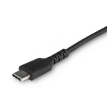 StarTech.com 1m tålig, svart USB-C till Blixtkabel - Hård, tålig aramifiber USB typ A till Blixtladdare/synkron strömsladd - Apple MFi-certifierad iPad/iPhone 12