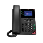 HP Poly VVX 250 - VoIP phone - 3-way call capability - SRTP, SIP, SDP, RTP - 4 lines - black