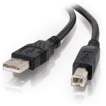 C2G USB 2.0 A/B Cable Black 5m USB cable USB A USB B