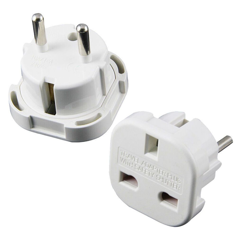 Image of Synergy 21 S21-LED-000995 power plug adapter Type F Type D (UK) White