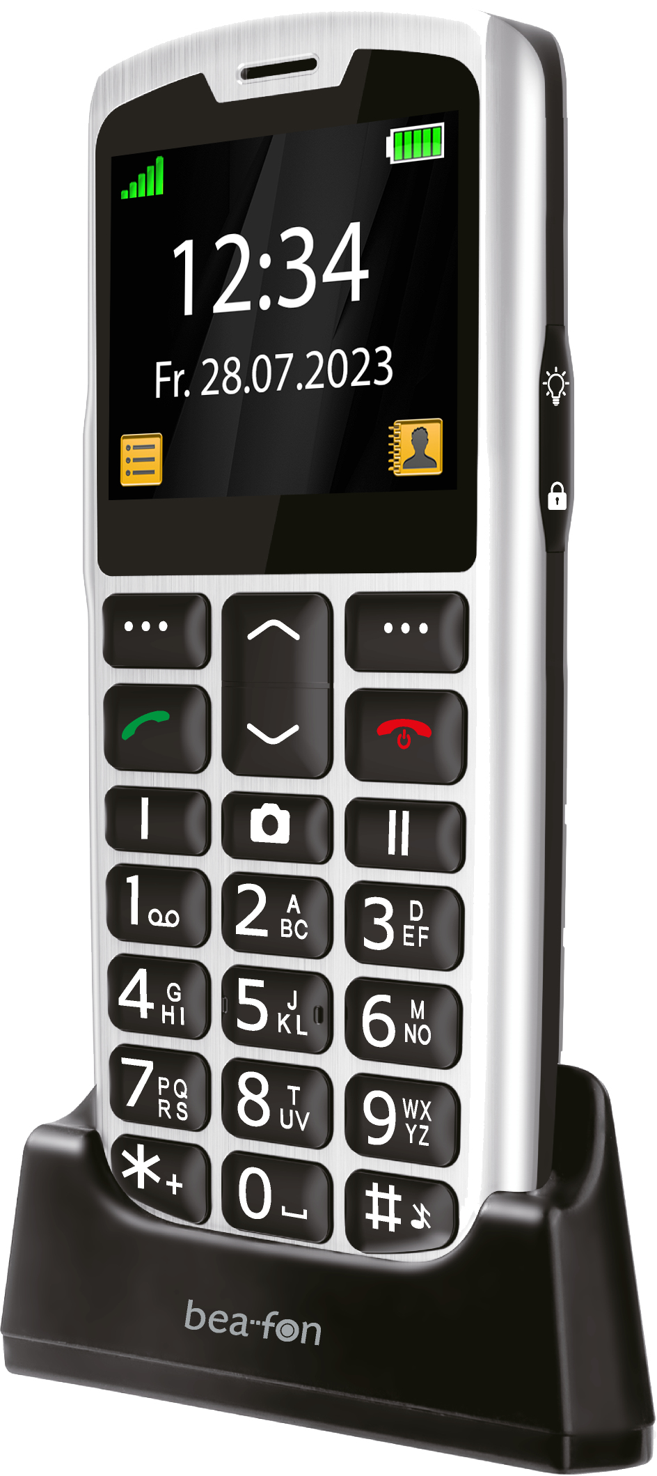 Image of Beafon SL260 5.59 cm (2.2") 90 g Black, Silver Feature phone