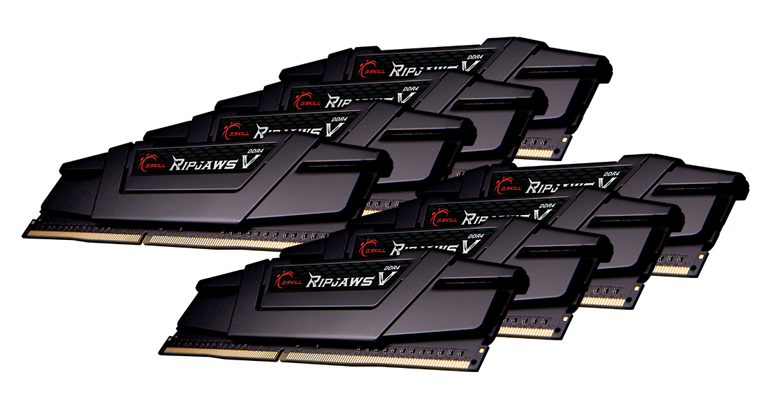 G.Skill Ripjaws V F4-3200C16Q2-256GVK memory module 256 GB 8 x 32...