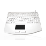 Accuratus AccuMed 540 V2 VESA keyboard USB QWERTY UK English White