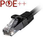 Cablenet 20m Cat6 RJ45 Black U/UTP LSOH 24AWG Snagless Booted Patch Lead