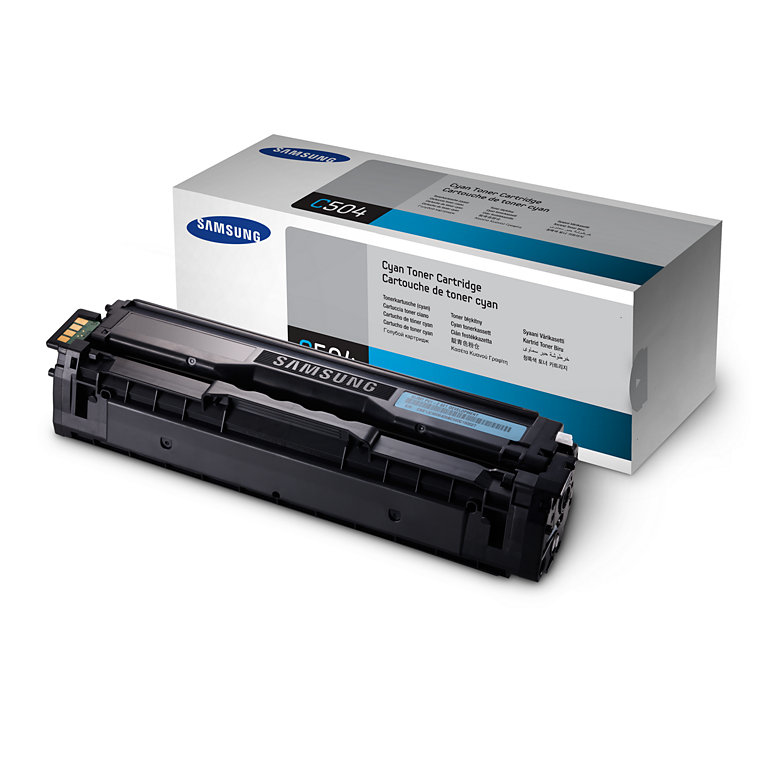 Image of Samsung CLT-C404S/ELS/C404C Toner cartridge cyan, 1K pages for...