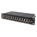 Digitus CAT 6A Patch Panel, shielded, 12-Port, 1HE, 10", black