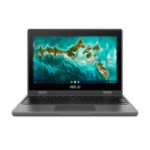 ASUS Chromebook Flip CR1 CR1100FKA-BP0322 laptop Intel® Celeron® N N4500 29.5 cm (11.6") Touchscreen HD 4 GB LPDDR4x-SDRAM 32 GB eMMC Wi-Fi 6 (802.11ax) ChromeOS Grey