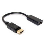 4Cabling DisplayPort Male to HDMI Female Adaptor - 15cm