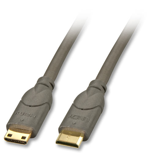 Image of Lindy 0.5m HDMI CAT2 HDMI cable HDMI Type C (Mini) Black