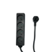 Microconnect MC-PS040150FRB power extension 1.5 m 4 AC outlet(s) Indoor Black