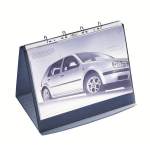 Durable 856939 flip chart Freestanding 360 x 450 mm Grey