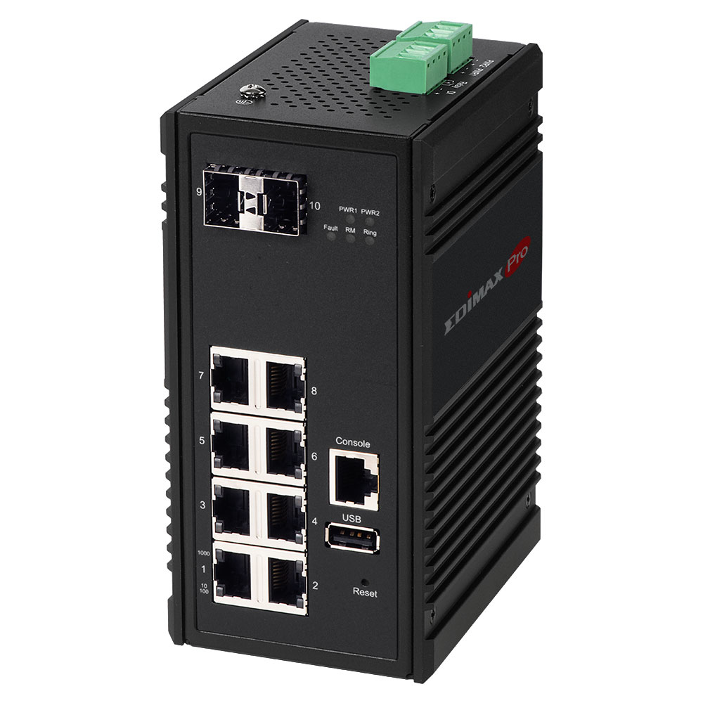 Edimax IGS-5208 network switch Managed Gigabit Ethernet...