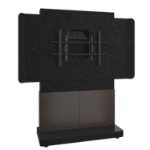Middle Atlantic ForumTM Free-Standing 48" (2-Bay) Display Stand for (1) 66" to 75" Display, Dark Finish