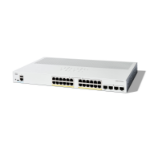 Cisco Catalyst 1300-24P-4G Managed Switch, 24 Port GE, PoE, 4x1GE SFP, Limited Lifetime Protection (C1300-24P-4G)