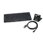 iogear GKB632BKIT-GAMU01 mobile device keyboard Black Bluetooth