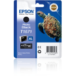 Epson C13T15714010/T1571 Ink cartridge foto black 25.9ml for Epson Stylus Photo R 3000
