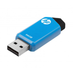 HP v150w USB flash drive 64 GB USB Type-A 2.0 Zwart, Blauw