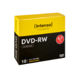 Intenso DVD-RW 4.7GB, 4x 10 pc(s)
