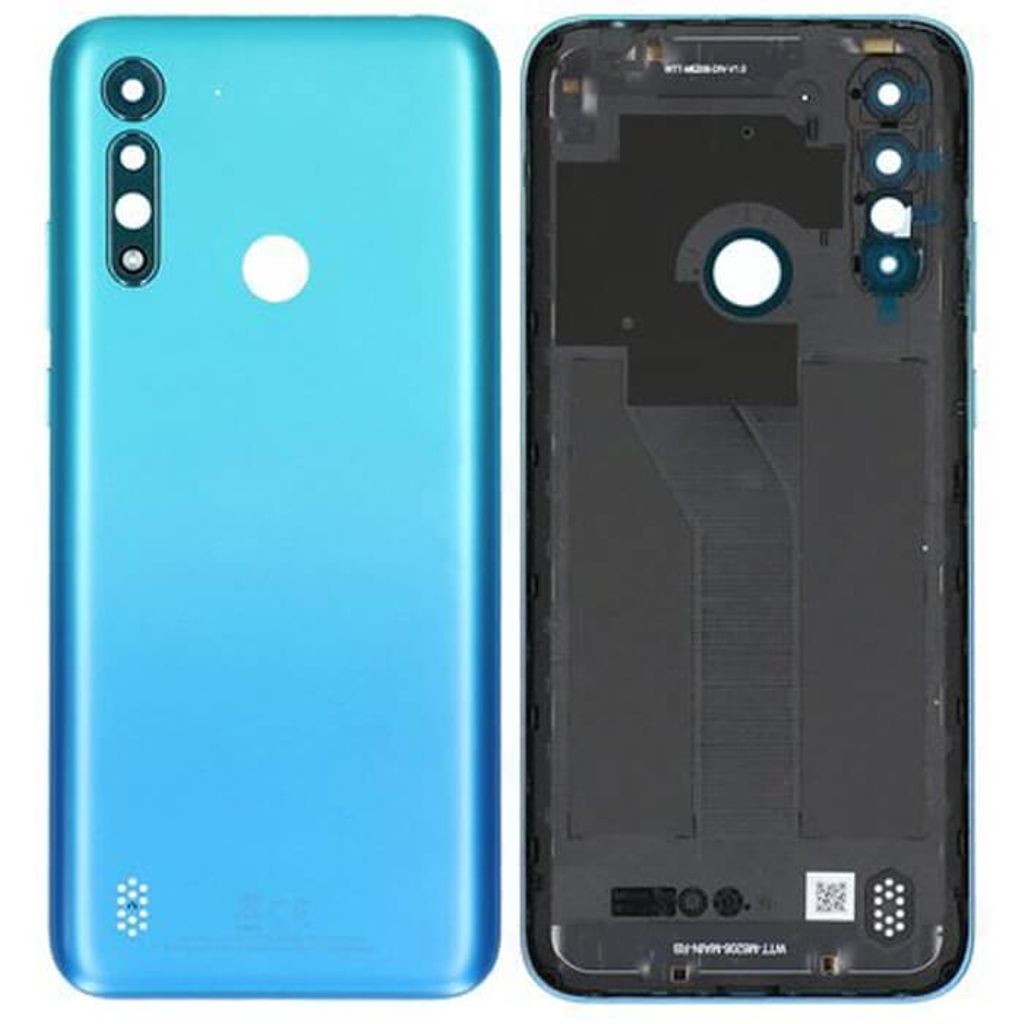 EU Product - Moto G8 Power Lite Rear dual camera Lens - Dark Blue thumbnail