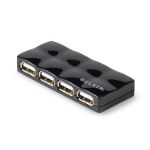 Belkin 4-Port USB 2.0 480 Mbit/s Black