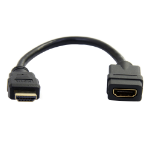 StarTech.com HDMIEXTAA6IN HDMI cable 5.98" (0.152 m) HDMI Type A (Standard) Black