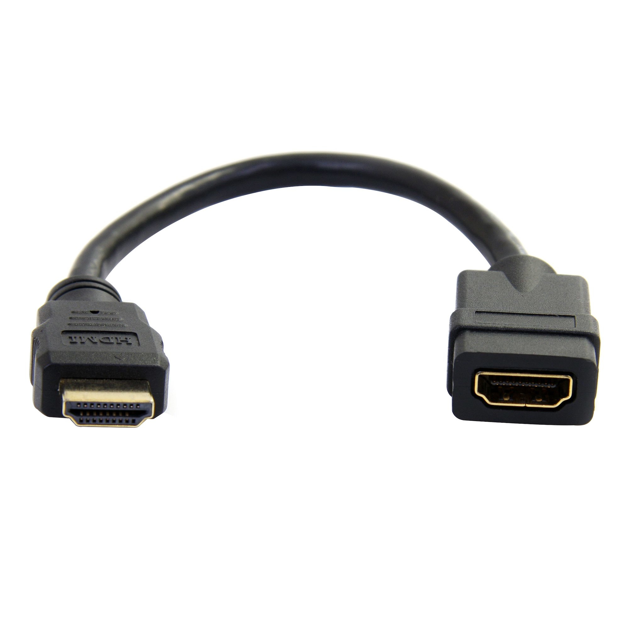 Image of StarTech.com 6 in HDMI Extension Cable - Short HDMI Cable Male to...