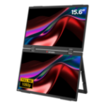 VERBATIM Dual 15.6in Full HD (1080p) IPS Portable Monitor