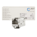 METZ CONNECT 130910KZ wire connector RJ45 Silver