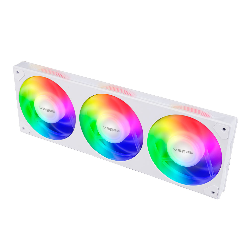 Image of Akasa VEGAS A36 Computer case, Processor Fan 12 cm White 1 pc(s)