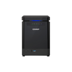 QNAP TS-453mini NAS Desktop Intel® Celeron® 8 GB DDR3L 32 TB HDD QNAP Turbo System Black