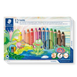 Staedtler Noris buddy 140 Black, Blue, Brown, Green, Magenta, Orange, Red, Violet, Yellow 12 pc(s)