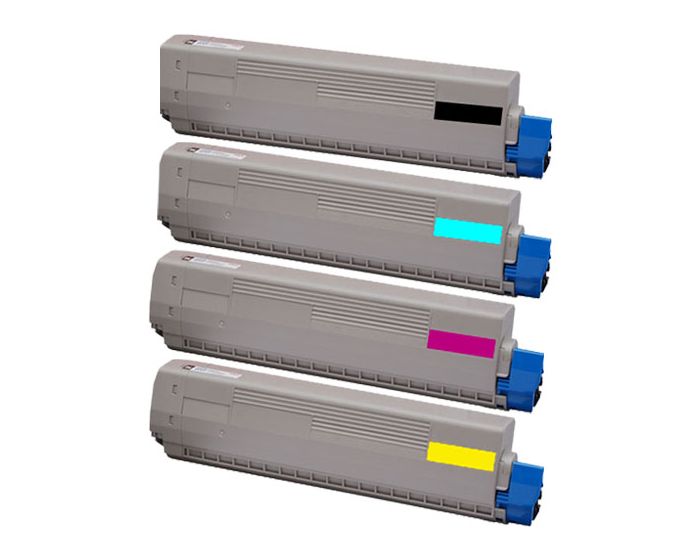 Image of CTS Wholesale Remanufactured OKI C801 Yellow Toner 44643001