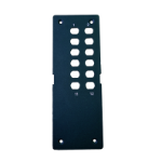 4Cabling 015.004.0012 wall plate/switch cover Black