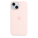 Apple iPhone 15 Silicone Case with MagSafe - Pink