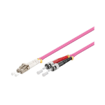 Alcasa LW-830LT4 Glasvezel kabel 30 m LC ST OM4 Paars