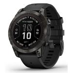 Garmin fēnix 7S Pro 3.05 cm (1.2") MIP 42 mm Digital 240 x 240 pixels Touchscreen Black Wi-Fi GPS (satellite)