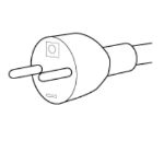 Juniper CBL-PWR-C21S-EU power cable CEE7/7