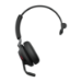 Jabra Evolve2 65, MS Mono Auriculares Inalámbrico Diadema Oficina/Centro de llamadas USB tipo A Bluetooth Negro