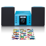 Lenco MC-013BU portable stereo system Digital 4 W FM Blue MP3 playback