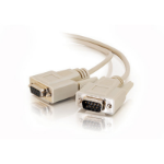 C2G 15ft DB9 M/F Extension Cable serial cable White 4.57 m DB-9