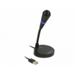 DeLOCK 65868 microfoon Zwart PC-microfoon