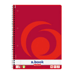 Herlitz 10834117 writing notebook A4 80 sheets Red