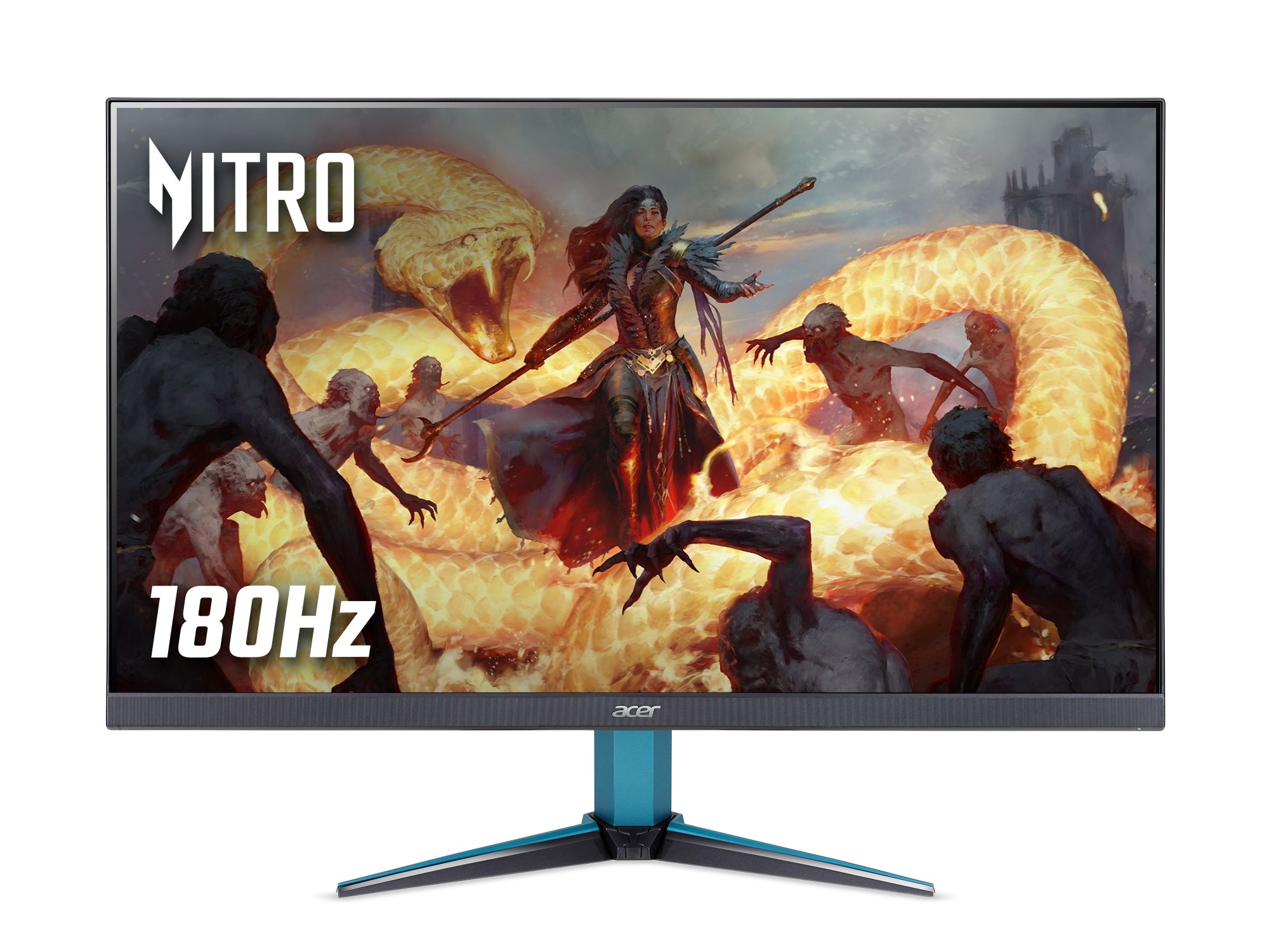 Acer NITRO VG2 Nitro VG272UV3 Gaming Monitor, 180Hz, Wide QHD (2560x14