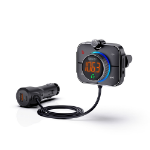 Savio TR-14 Transmiter FM z Bluetooth i ładowarką PD 87.6 - 107.9 MHz Bluetooth/USB Black