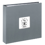 Hama Fine Art photo album Grey 80 sheets 100 x 150